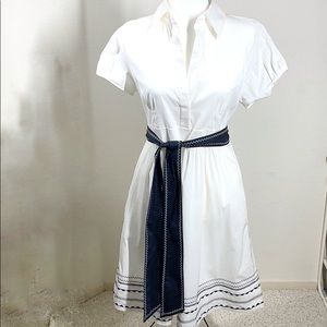 BCBG Maxazria white dress